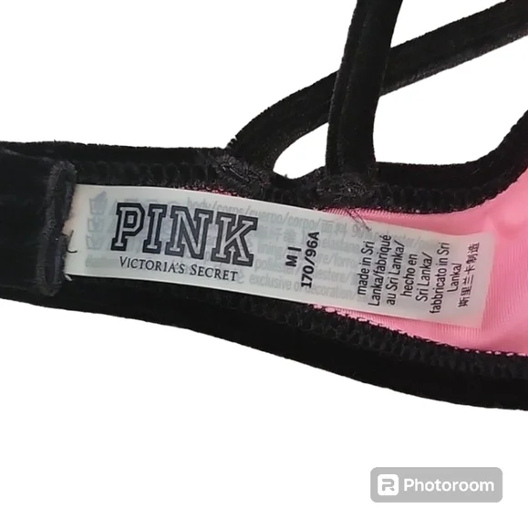 PINK by Victoria's Secret Black Bikini Top - Picture 4 of 4